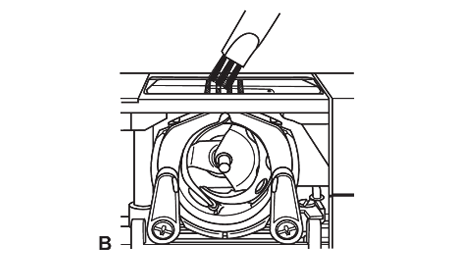 SNMD33A1 Wartung der Naehmaschine 2